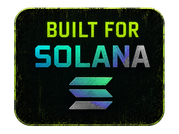 Built for Solana badge